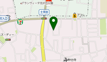 【予約制】akippa I駐車場の地図画像