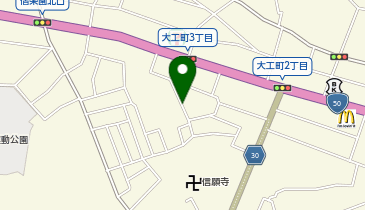 【予約制】akippa 緑町1-5-12月極駐車場【1-8】の地図画像