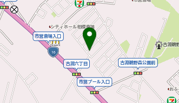 【予約制】akippa 古淵6丁目12-14 鈴木邸◎アキッパ駐車場の地図画像