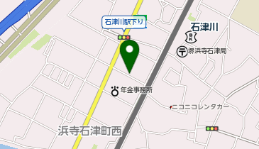 【予約制】akippa 浜寺石津町西4丁目駐車場の地図画像