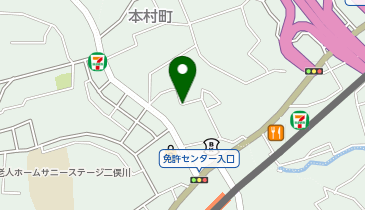 【予約制】akippa 【土日祝専用】本村駐車場の地図画像