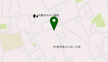 【予約制】akippa 大泉学園町2丁目O宅アキッパ駐車場の地図画像