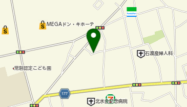 【予約制】akippa 上水戸2丁目_アキッパ清水2駐車場の地図画像