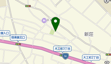 【予約制】akippa 酒泉邸_新荘アキッパ駐車場の地図画像