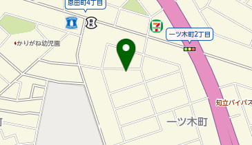 【予約制】akippa 一ツ木町2丁目24三洲園☆アキッパ駐車場の地図画像