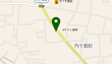 【予約制】akippa 内ヶ島町アキッパ駐車場【2】の地図画像