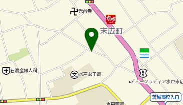 【予約制】akippa 吉田邸_上水戸アキッパ駐車場の地図画像