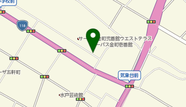 【予約制】akippa 金町2-3-6 アキッパ駐車場の地図画像
