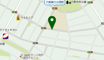 【予約制】akippa 六高台3-11 アキッパ駐車場の地図画像