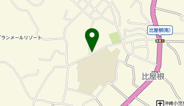 【予約制】akippa 比屋根6丁目 アキッパ駐車場【右端】の地図画像