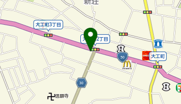 【予約制】akippa 大工町3-1-25_アキッパ駐車場の地図画像