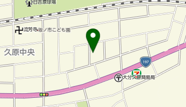 【予約制】akippa 久原中央3丁目5 駐車場の地図画像