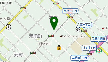 【予約制】akippa 二階町三丁目駐車場の地図画像