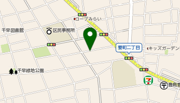【予約制】akippa 豊島区要町2-7-13ニシヤマ駐車場の地図画像