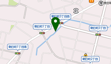 【予約制】akippa 朝日町4丁目バス停付近 駐車場の地図画像