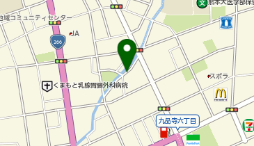 【予約制】akippa 南熊本2-1-22駐車場の地図画像