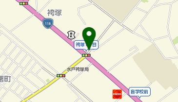 【予約制】akippa 袴塚2丁目2-2_月極アキッパ駐車場の地図画像