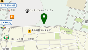 【予約制】akippa 【利用可能時間:11:00-18:00】ナゴヤドーム東駐車場の地図画像