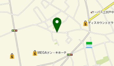 【予約制】akippa 平澤邸_上水戸2丁目アキッパ駐車場の地図画像
