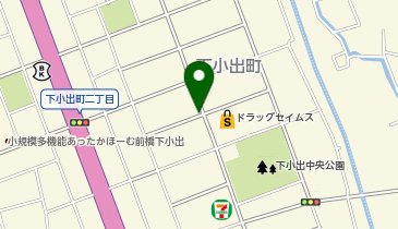 【予約制】akippa 下小出町2丁目 W宅アキッパ駐車場の地図画像