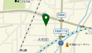 【予約制】akippa 大和町1-4-23駐車場の地図画像