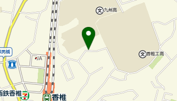 【予約制】akippa 香椎駅東2-17-8-1駐車場の地図画像