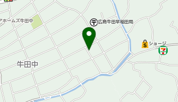 【予約制】akippa 牛田早稲田1丁目 アキッパ駐車場の地図画像