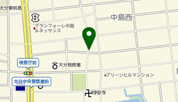 【予約制】akippa 中島西1-7-2駐車場の地図画像