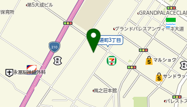 【予約制】akippa 大道町3-3-65駐車場の地図画像