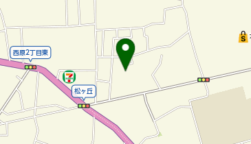 【予約制】akippa 西原1丁目7-33_アキッパ駐車場の地図画像