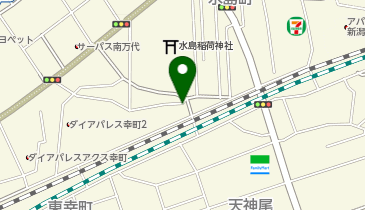 【予約制】akippa 幸町4-4 O邸☆アキッパ駐車場【1】の地図画像