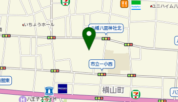 【予約制】akippa 八王子市本町5-(2)駐車場の地図画像