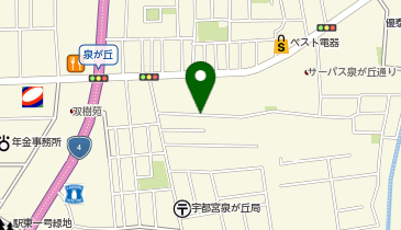 【予約制】akippa 沢田歯科医院_アキッパ第2駐車場の地図画像
