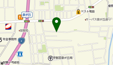 【予約制】akippa 沢田歯科医院_アキッパ第1駐車場の地図画像