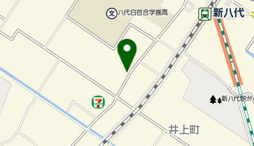 【予約制】akippa 井上町644月極駐車場の地図画像