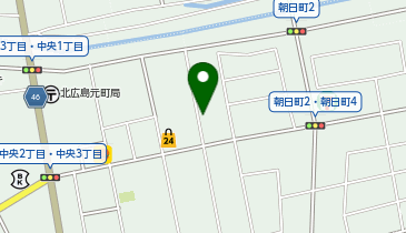 【予約制】akippa 朝日町2-1-4駐車場の地図画像