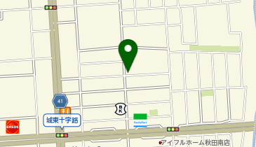 【予約制】akippa お食事処亀や1?アキッパ駐車場の地図画像
