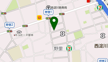 【予約制】akippa 中西モータープール【2】の地図画像
