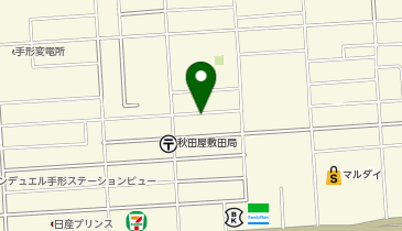 【予約制】akippa 広面字高田61-1 小笠原邸?アキッパ駐車場の地図画像