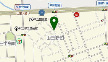 【予約制】akippa 山王新町9-11 佐々木邸☆アキッパ駐車場の地図画像