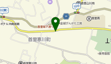 【予約制】akippa 首里山川町1丁目駐車場(1)の地図画像