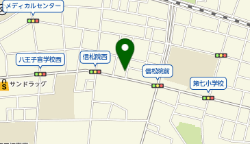 【予約制】akippa グランドメゾン駐車場の地図画像