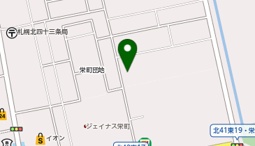 【予約制】akippa 北43条東18 ガレージ前☆アキッパ駐車場の地図画像