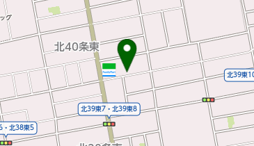【予約制】akippa 北40条東8 柴田邸☆アキッパ駐車場の地図画像