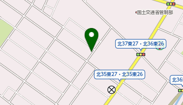 【予約制】akippa 北36条東25丁目 穴澤邸☆アキッパ駐車場の地図画像