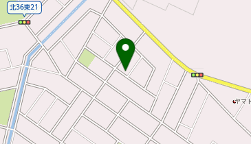 【予約制】akippa 北36条東23 鈴木邸☆アキッパ駐車場の地図画像