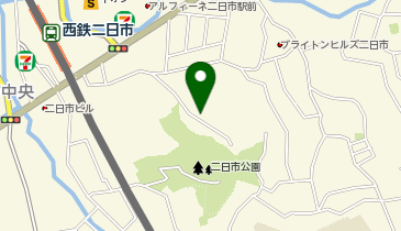 【予約制】akippa 駅近二日市公園P【3】の地図画像