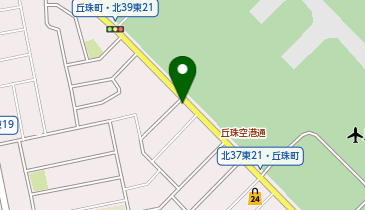 【予約制】akippa 北38条東21 T☆アキッパ駐車場の地図画像