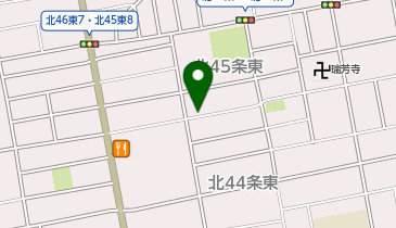 【予約制】akippa 北45条東9 岩橋邸☆アキッパ駐車場の地図画像