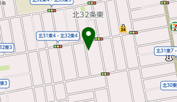 【予約制】akippa 北31条東5 加藤邸☆アキッパ駐車場の地図画像
